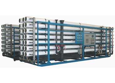 Industrial reverse osmosis system for 150 m3/h