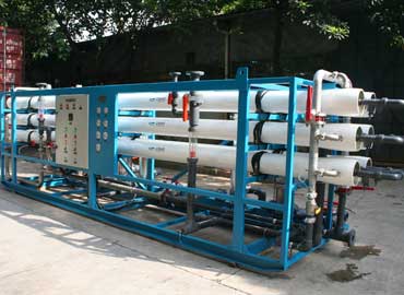 Industrial reverse osmosis system for 30 m3 / h