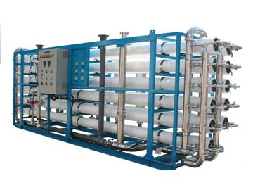 Industrial reverse osmosis system for 66 m3/h